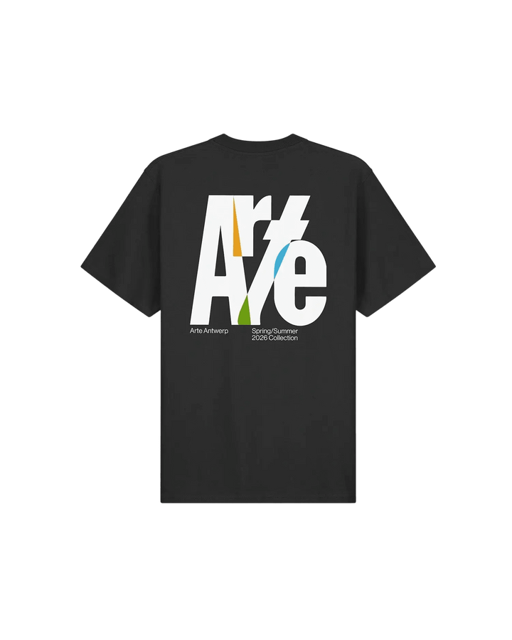 ARTE - T-shirt à grand logo au dos Noir - Lothaire
