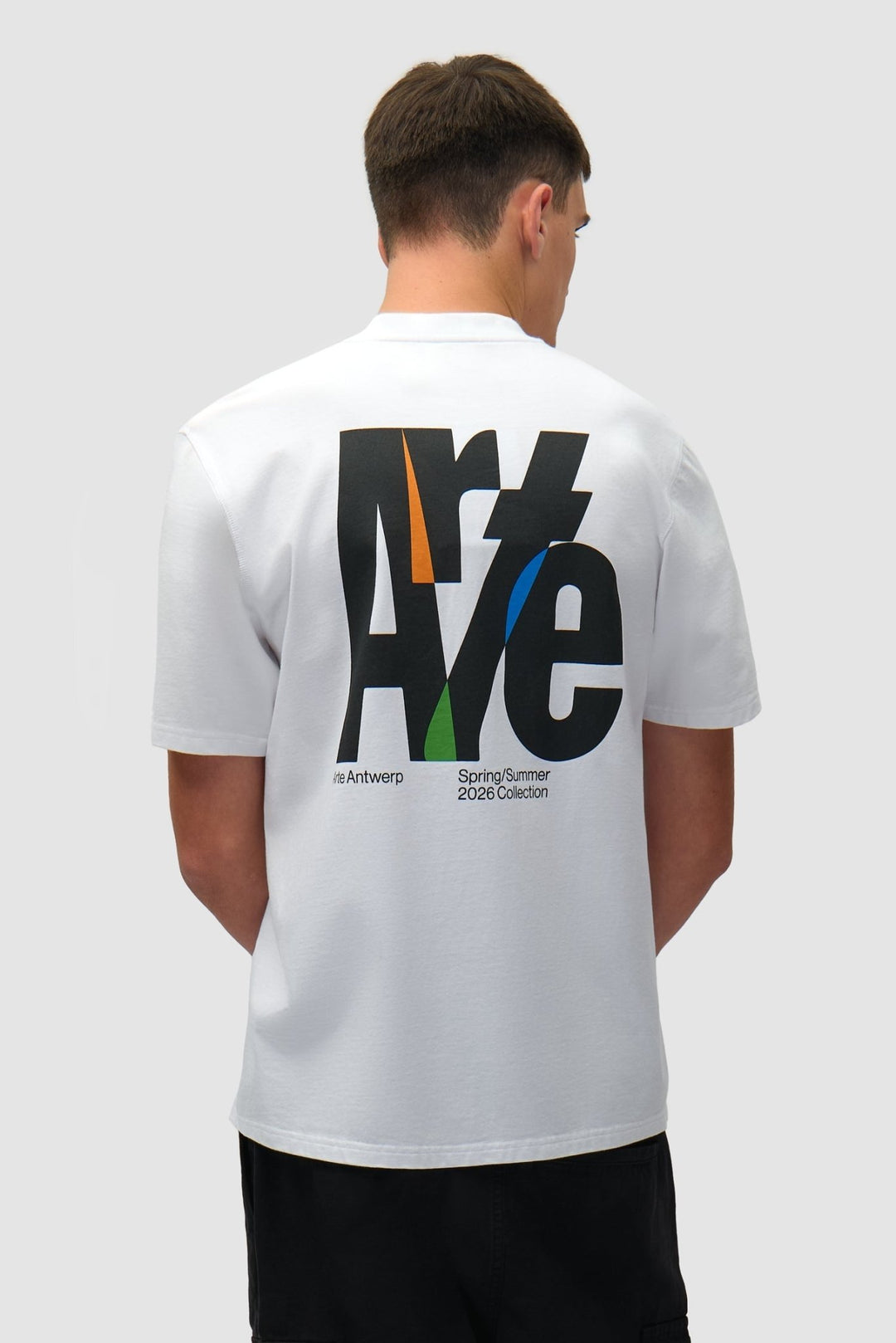 ARTE - T-shirt à grand logo dans le dos Blanc - Lothaire
