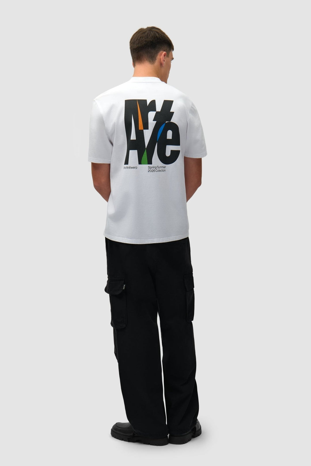 ARTE - T-shirt à grand logo dans le dos Blanc - Lothaire