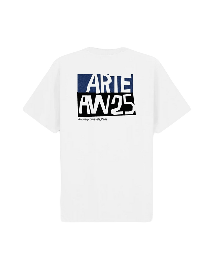 ARTE - T-shirt à imprimé découpé Blanc - Lothaire