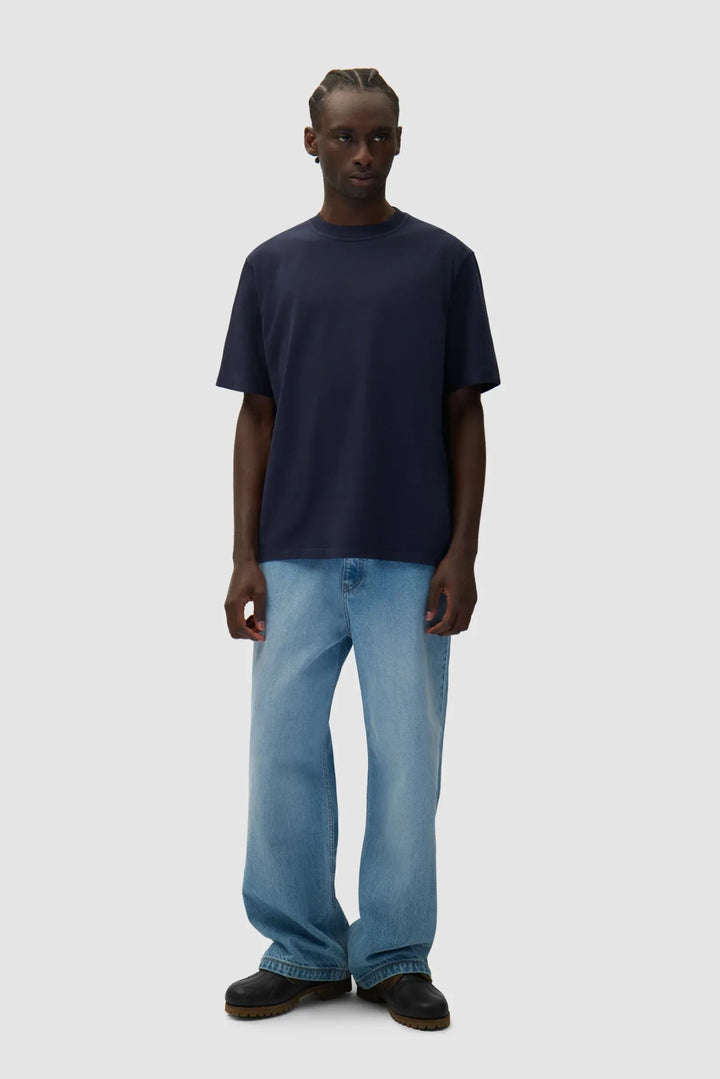 ARTE - T-shirt à imprimé découpé Marine - Lothaire