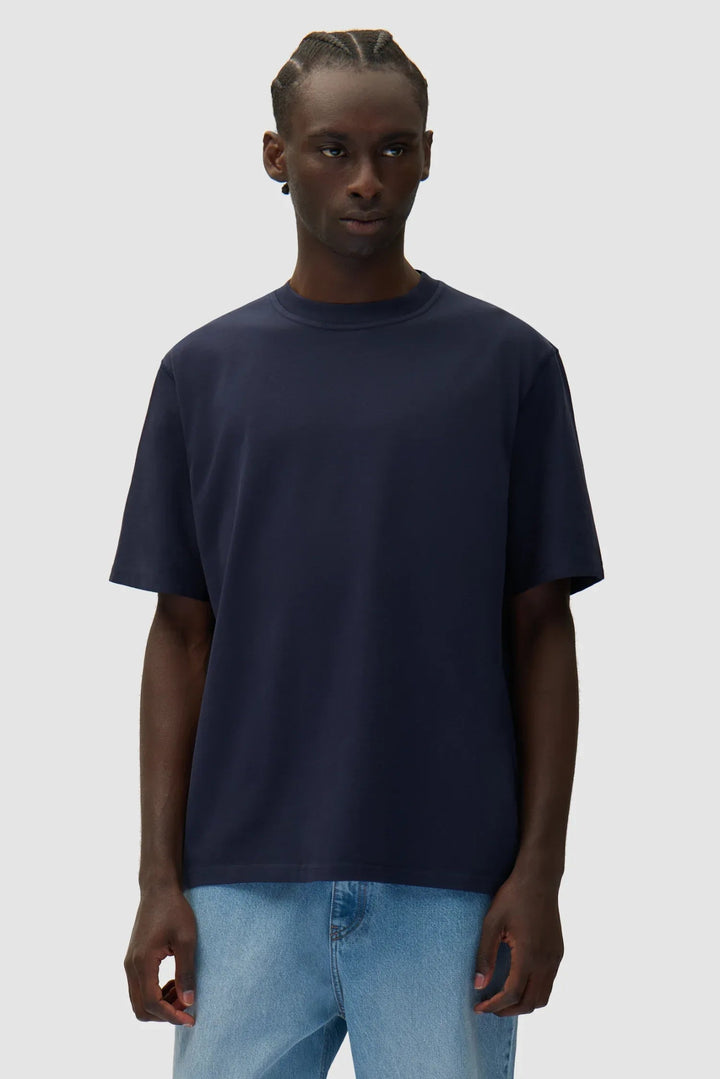 ARTE - T-shirt à imprimé découpé Marine - Lothaire