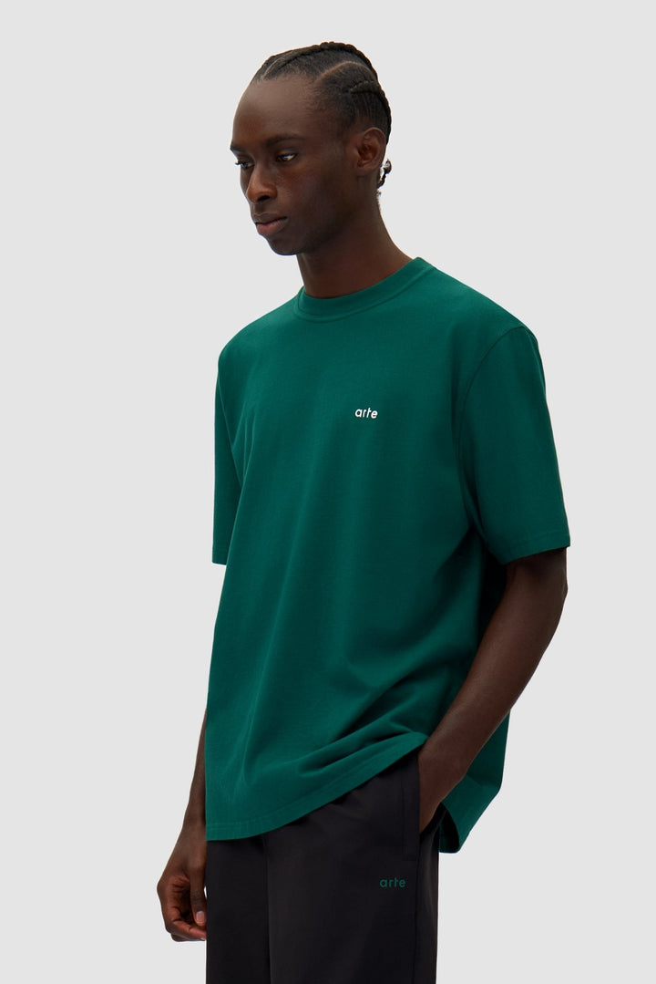ARTE - T-shirt à imprimé grandes spirales Vert - Lothaire