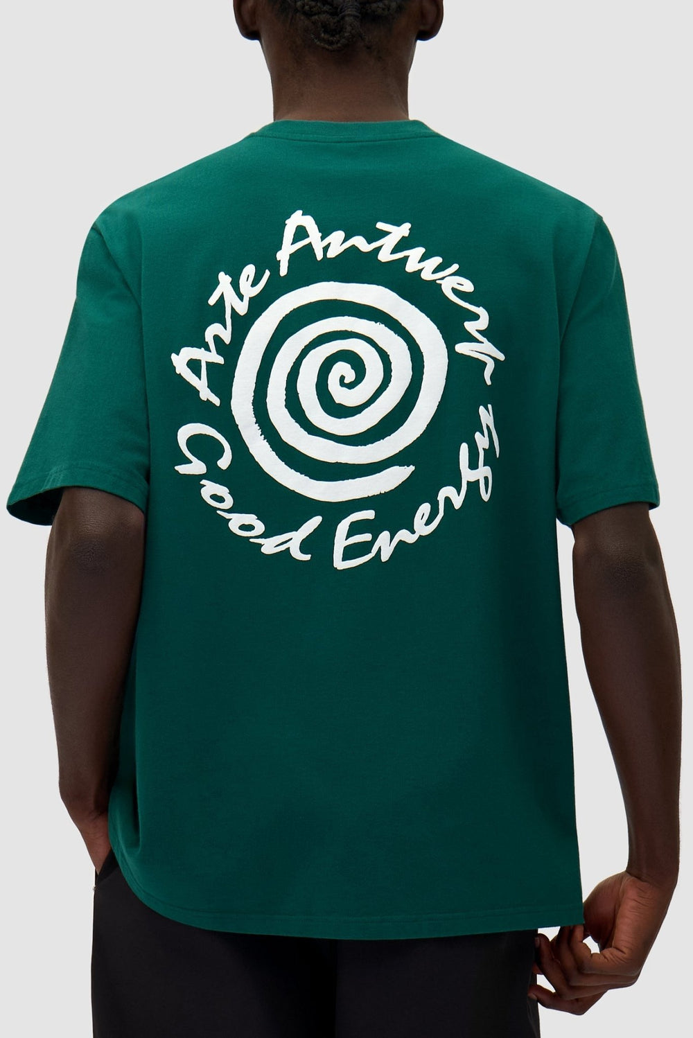 ARTE - T-shirt à imprimé grandes spirales Vert - Lothaire
