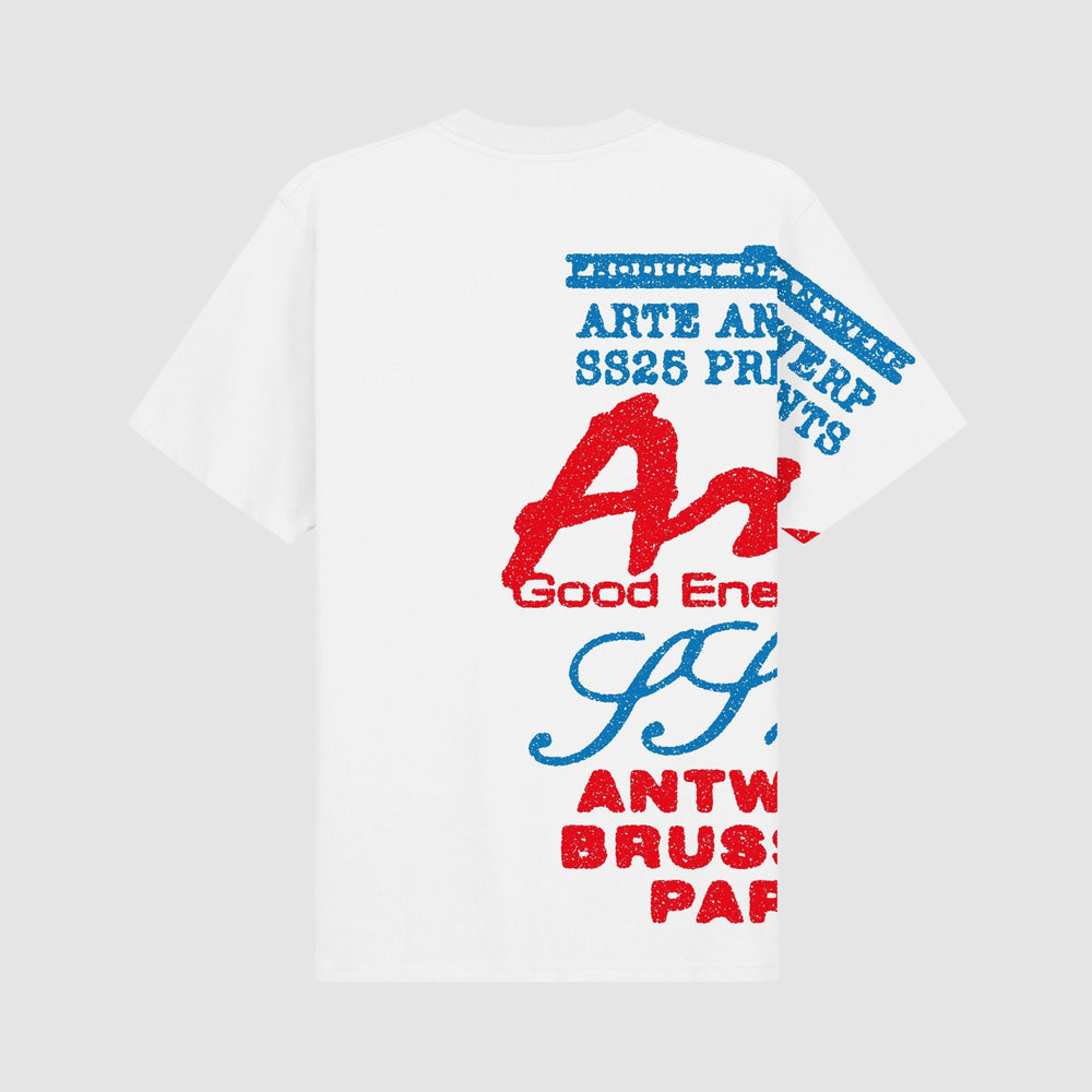 ARTE - T-shirt à imprimé latéral Blanc - Lothaire
