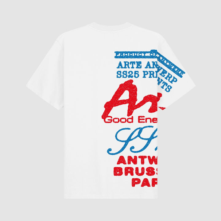ARTE - T-shirt à imprimé latéral Blanc - Lothaire