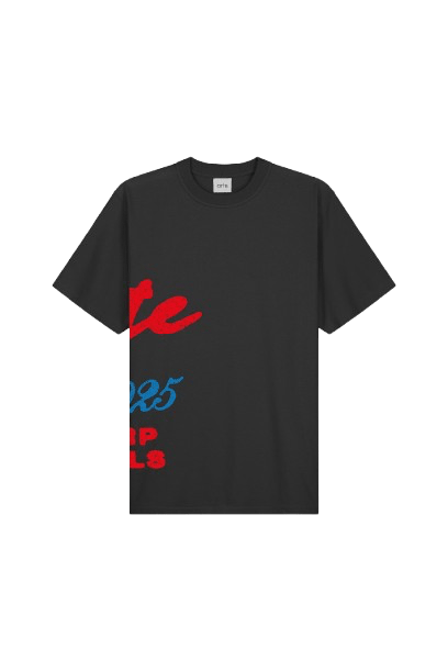 ARTE - T-shirt à imprimé latéral Noir - Lothaire