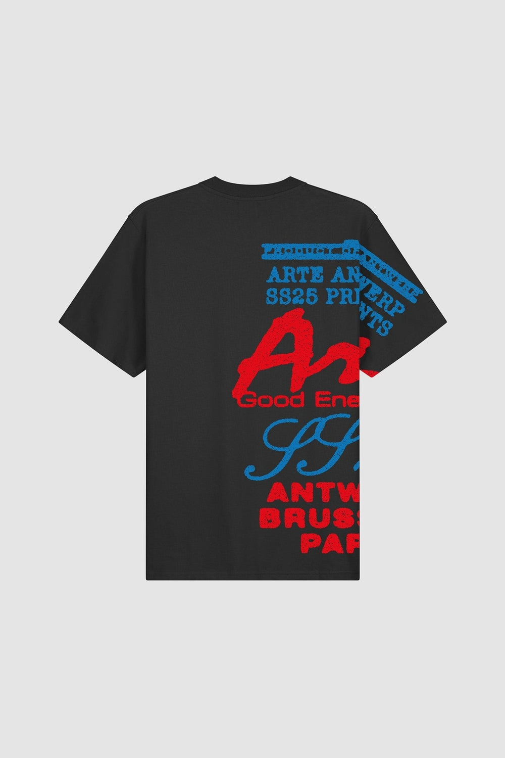 ARTE - T-shirt à imprimé latéral Noir - Lothaire