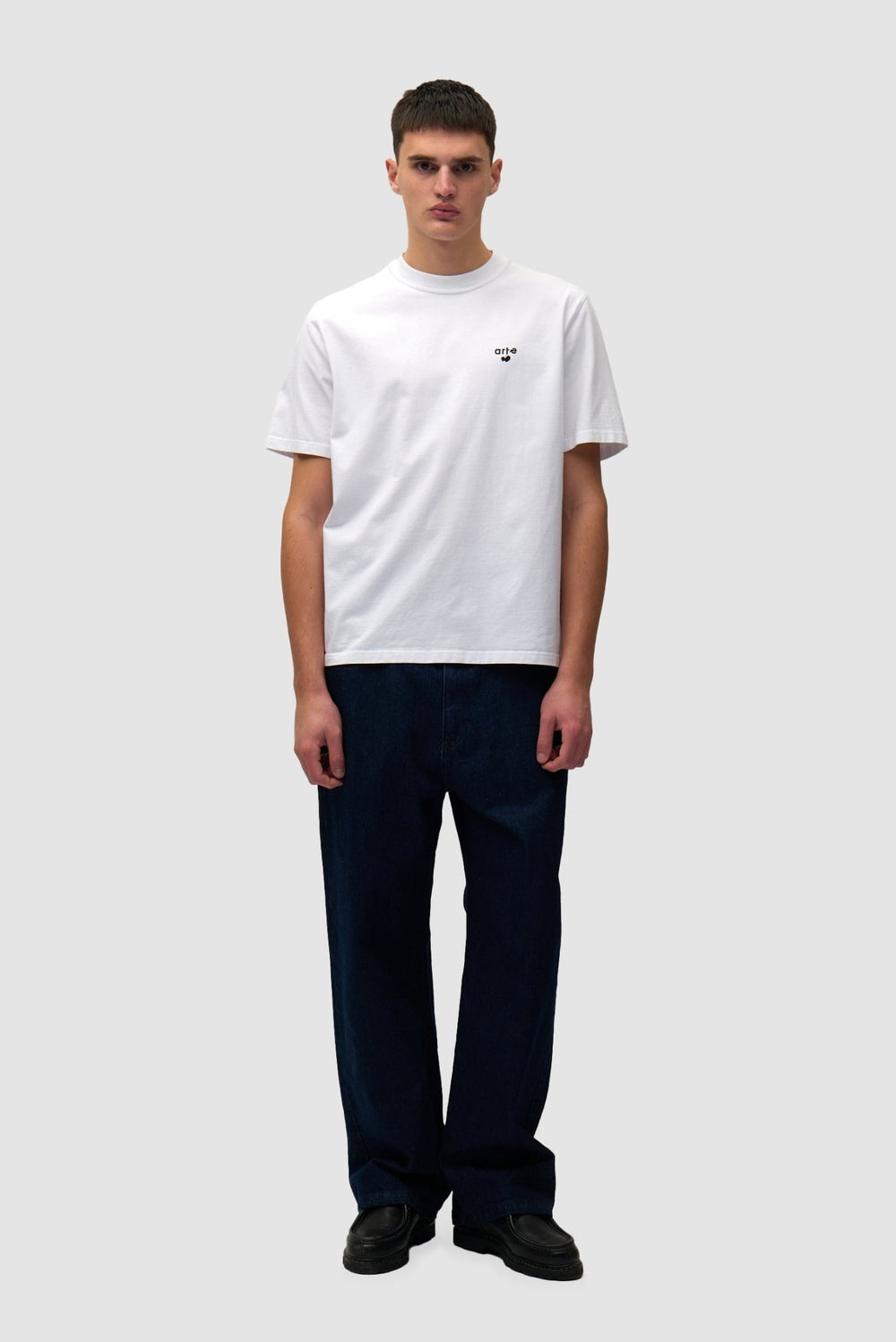 ARTE - T-shirt avec logo en forme de cœur Blanc - Lothaire