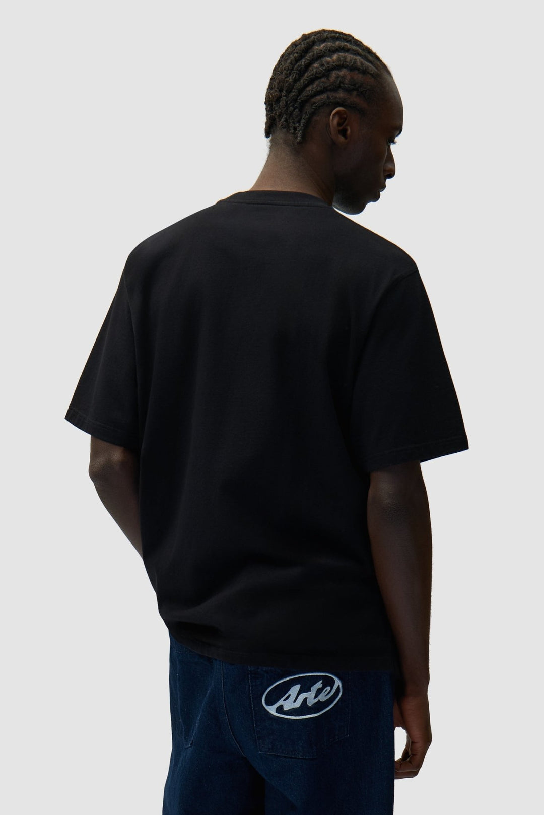 ARTE - T-shirt avec logo sur le côté Noir - Lothaire