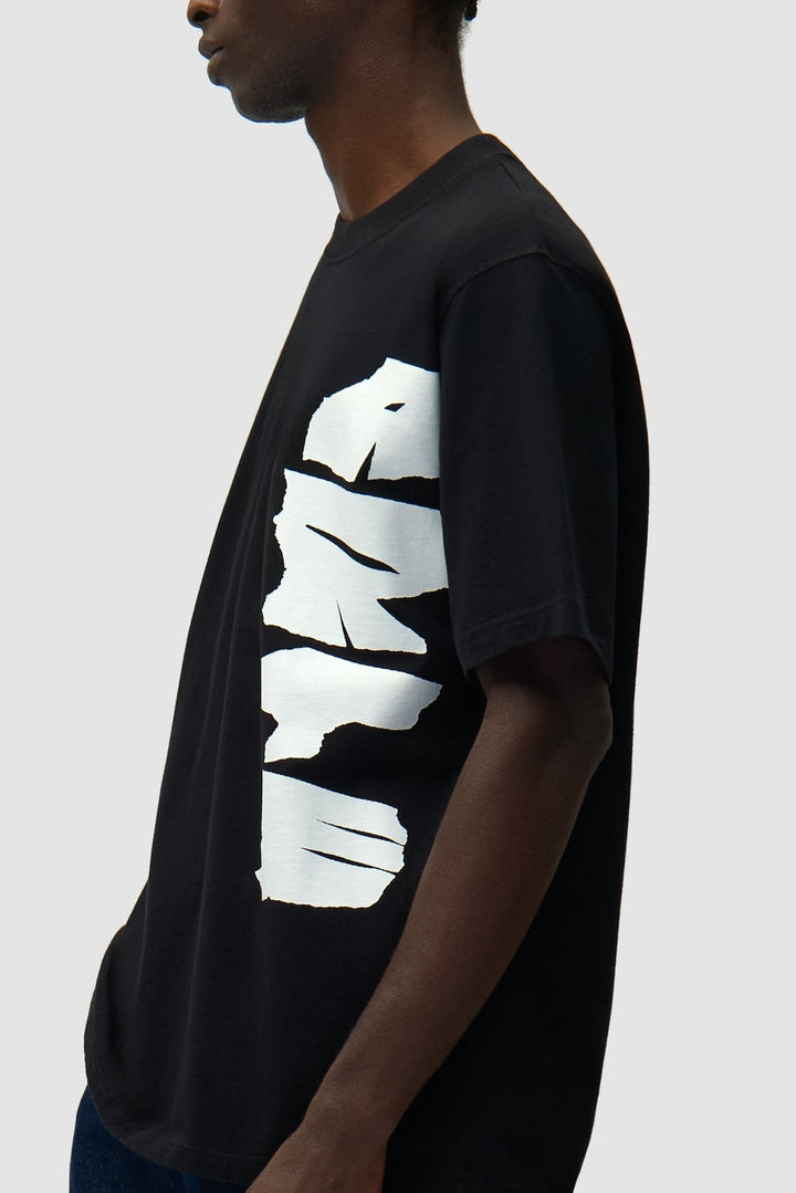 ARTE - T-shirt avec logo sur le côté Noir - Lothaire