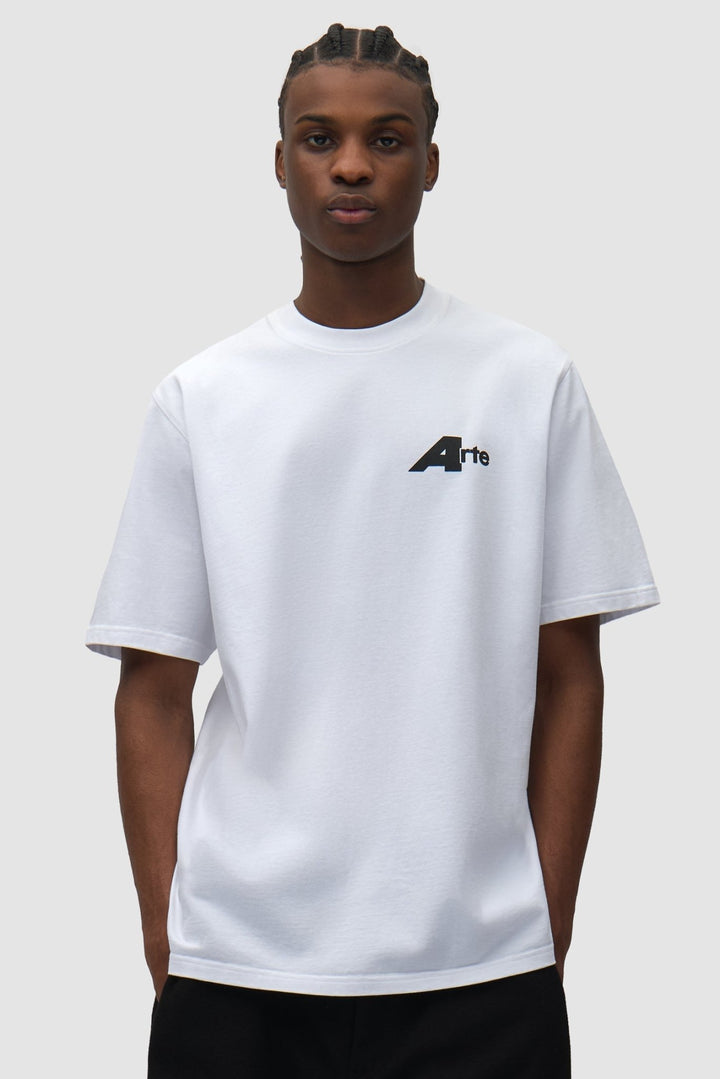 ARTE - T-shirt Big A Blanc - Lothaire