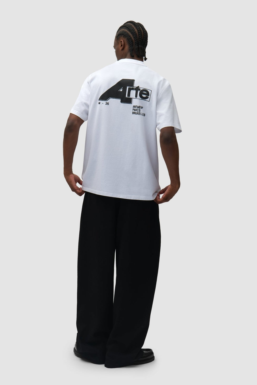 ARTE - T-shirt Big A Blanc - Lothaire