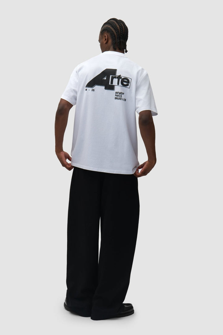 ARTE - T-shirt Big A Blanc - Lothaire