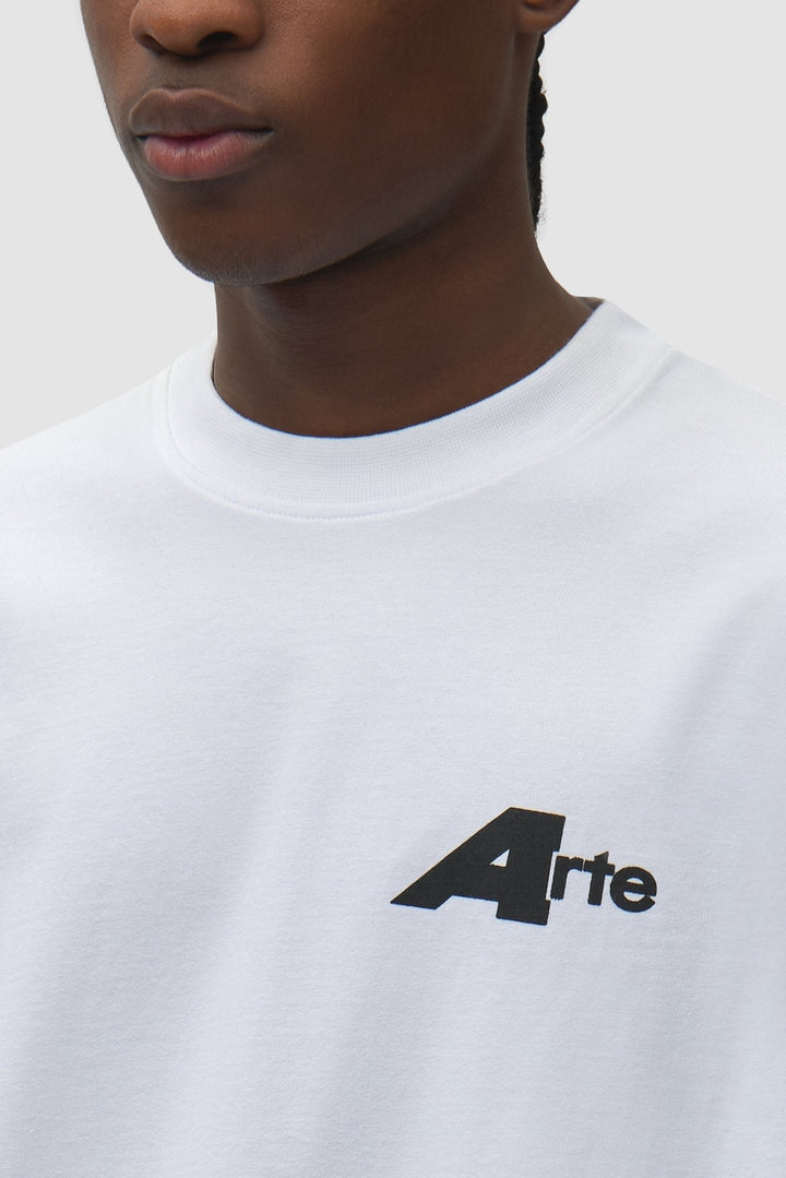 ARTE - T-shirt Big A Blanc - Lothaire