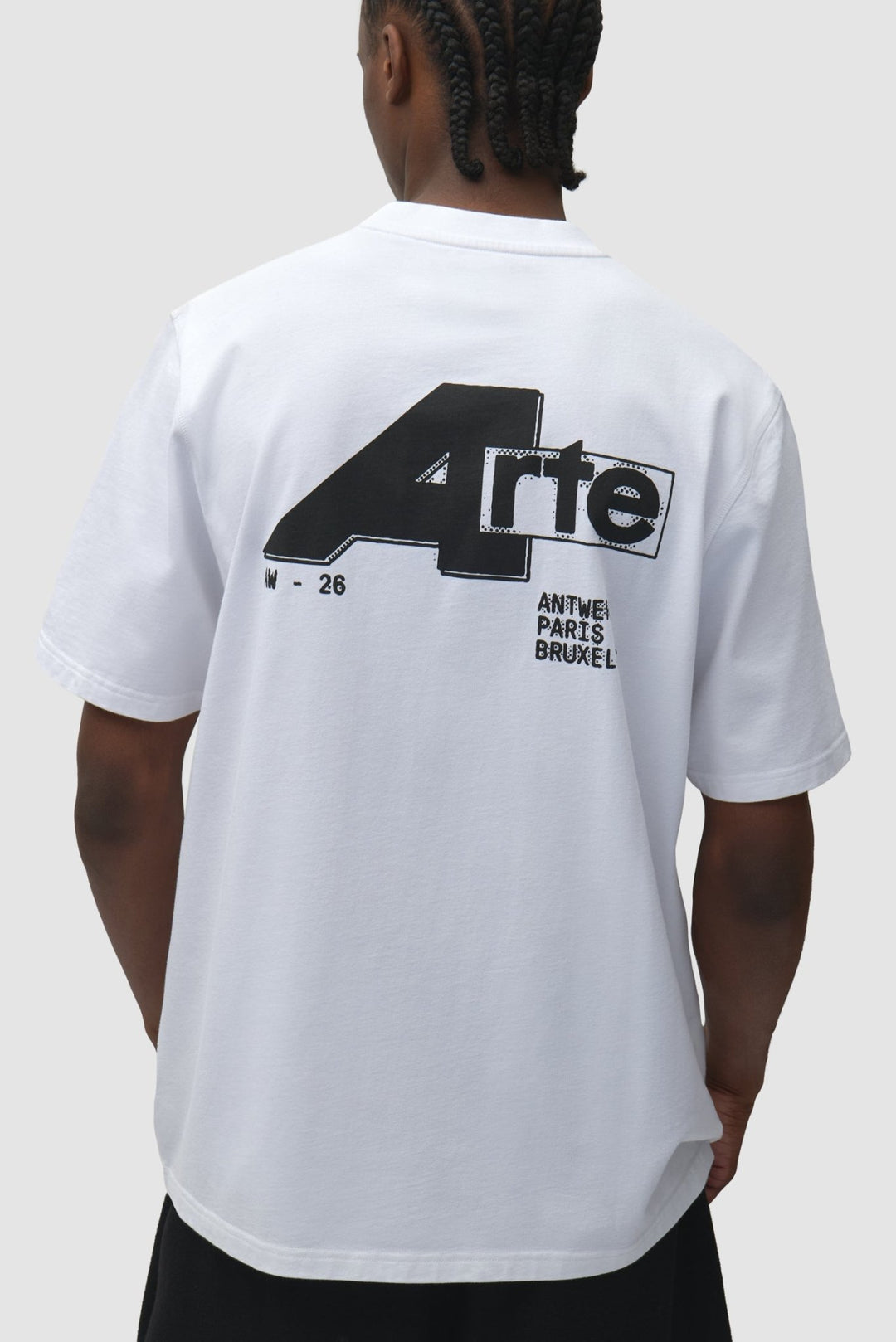 ARTE - T-shirt Big A Blanc - Lothaire