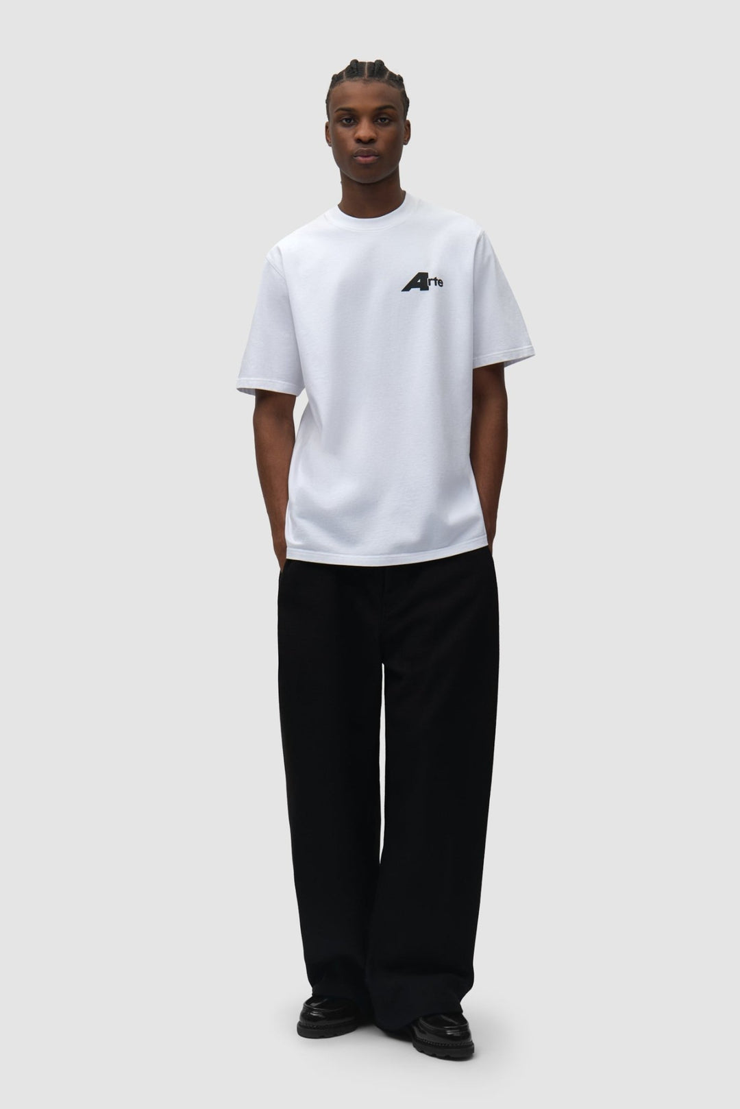 ARTE - T-shirt Big A Blanc - Lothaire