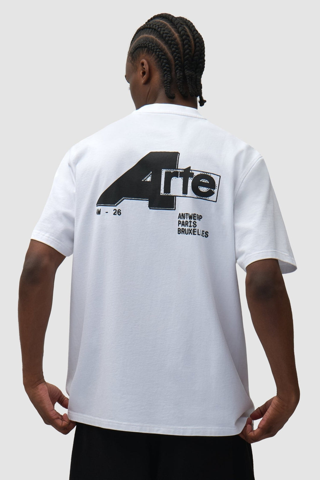 ARTE - T-shirt Big A Blanc - Lothaire