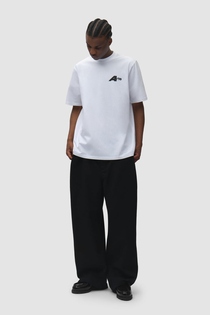 ARTE - T-shirt Big A Blanc - Lothaire