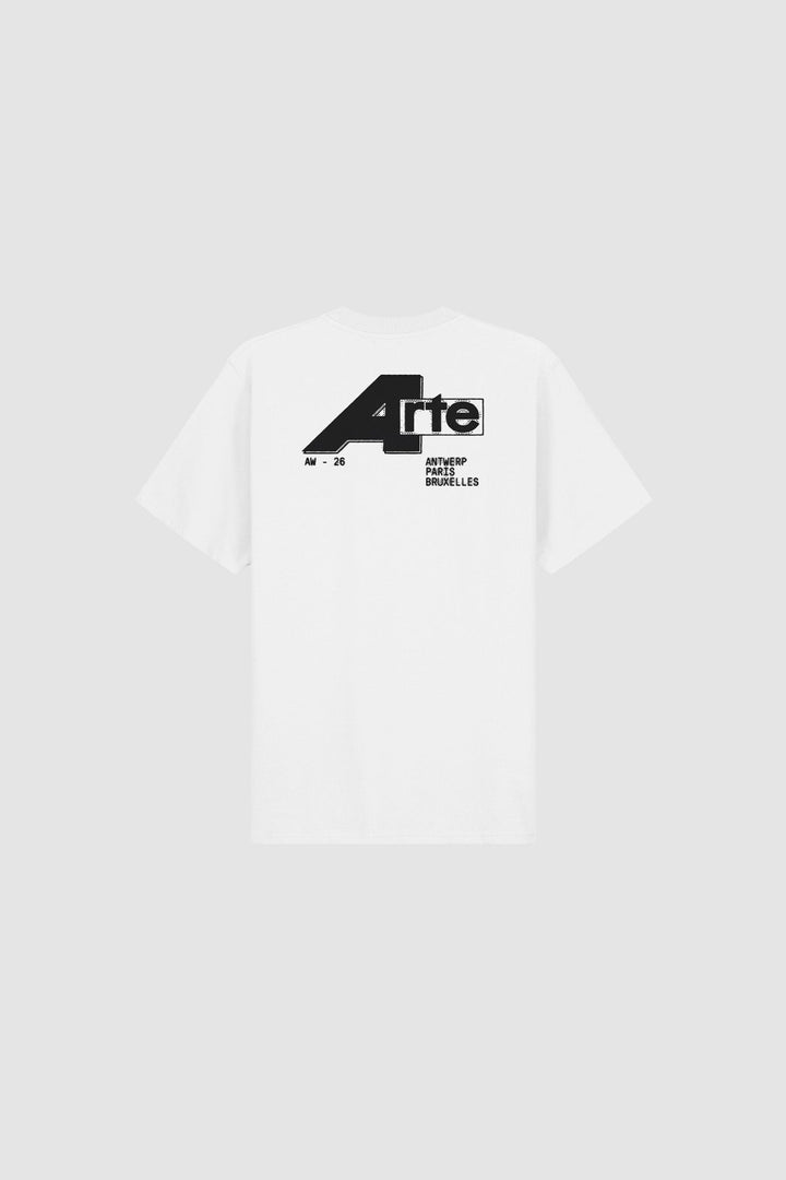 ARTE - T-shirt Big A Blanc - Lothaire