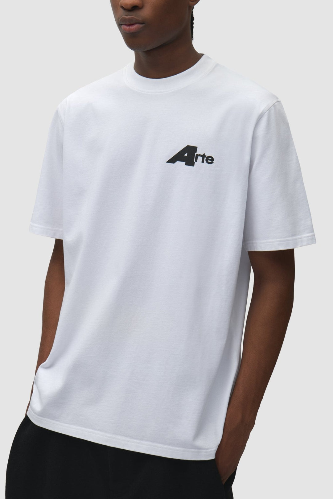 ARTE - T-shirt Big A Blanc - Lothaire
