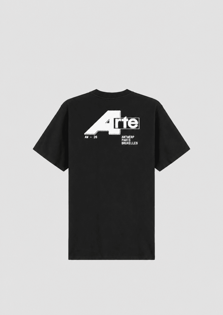 ARTE - T-shirt Big A noir - Lothaire