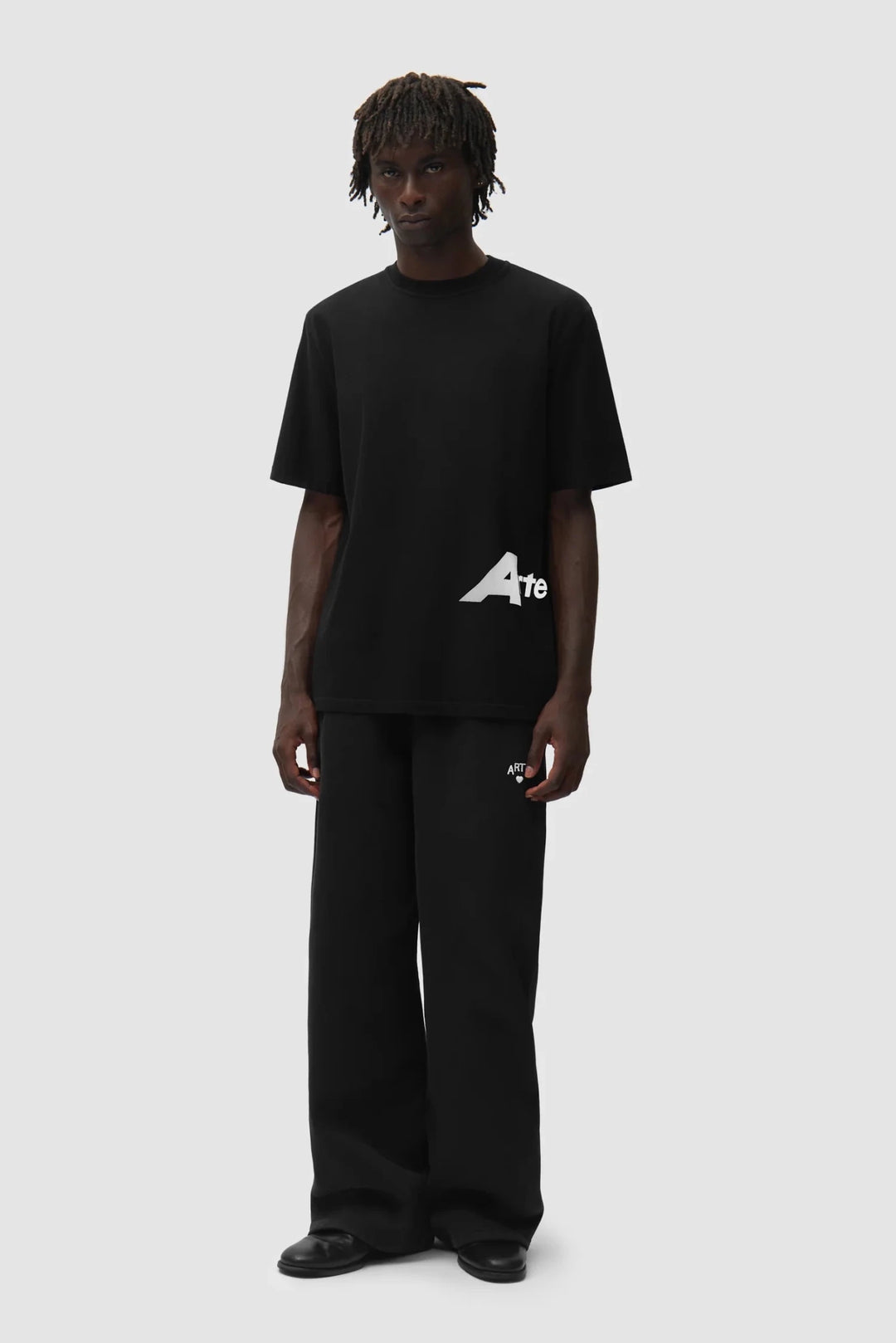 ARTE - T-shirt Big A Side Noir - Lothaire