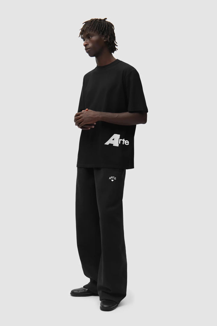 ARTE - T-shirt Big A Side Noir - Lothaire