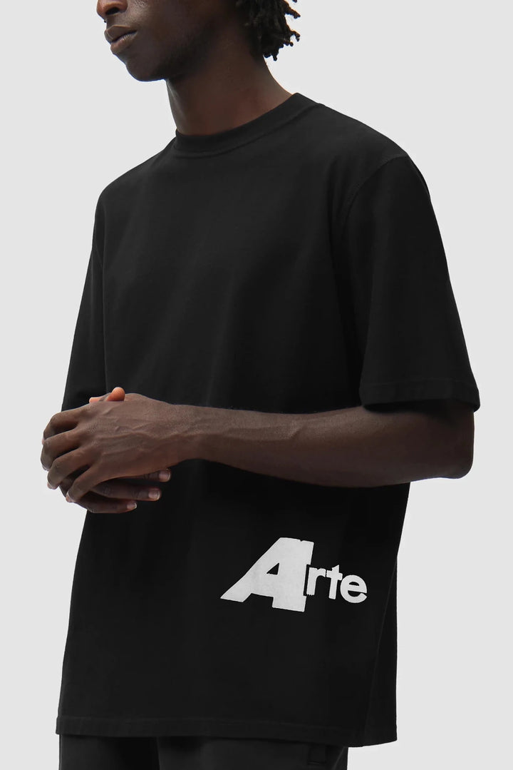 ARTE - T-shirt Big A Side Noir - Lothaire