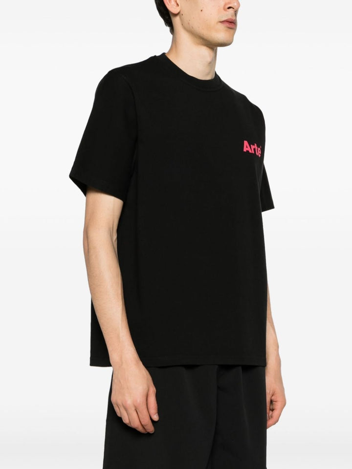 Arte - T-shirt black Heart - Lothaire