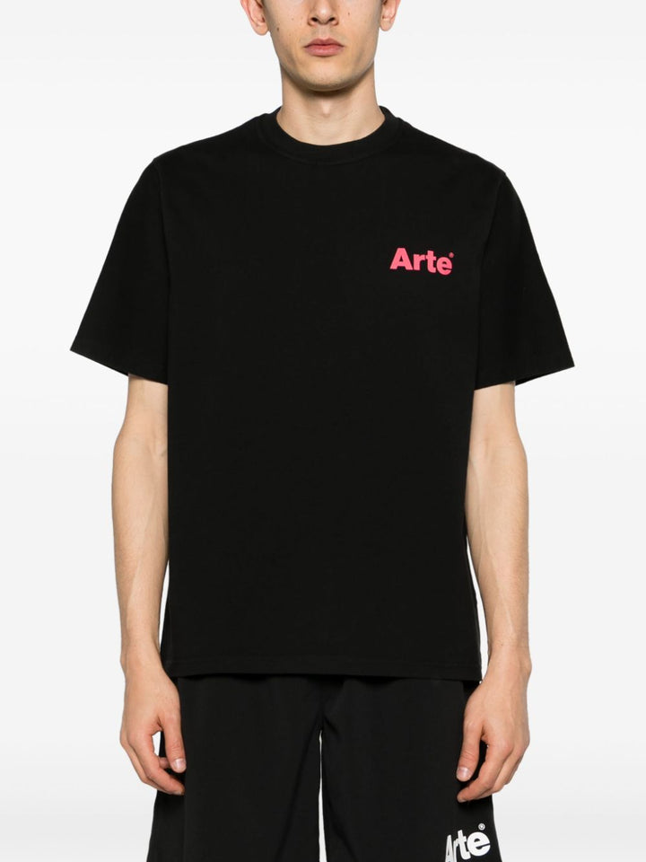 Arte - T-shirt black Heart - Lothaire