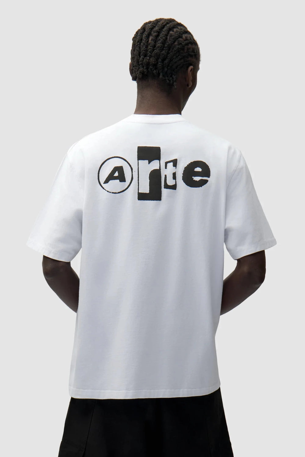 ARTE - T-shirt Collage dos Blanc - Lothaire