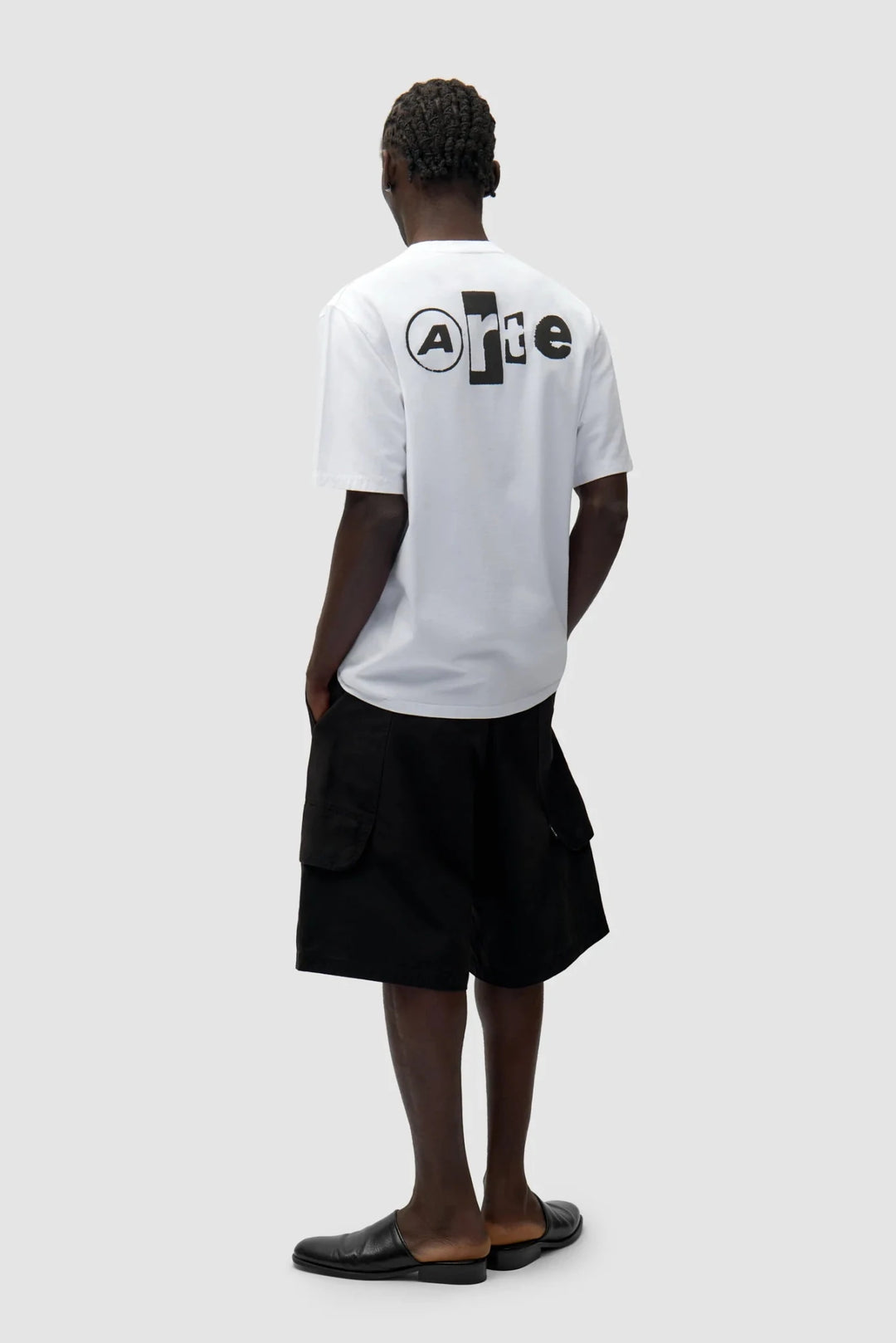 ARTE - T-shirt Collage dos Blanc - Lothaire