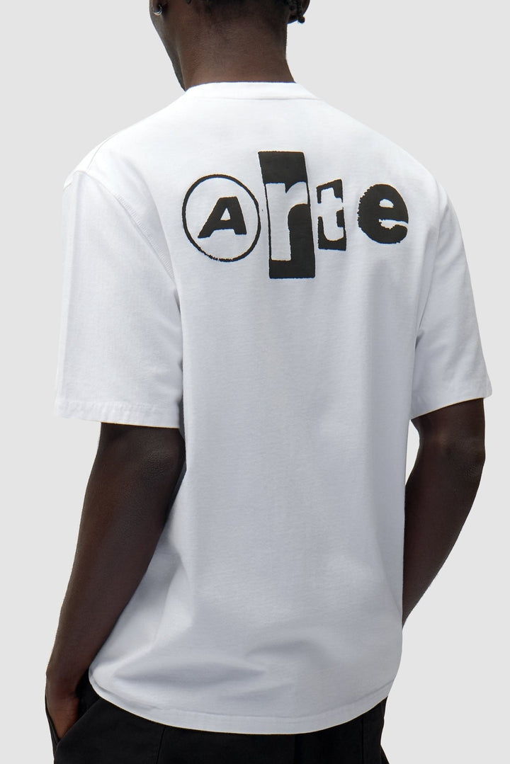 ARTE - T-shirt Collage dos Blanc - Lothaire