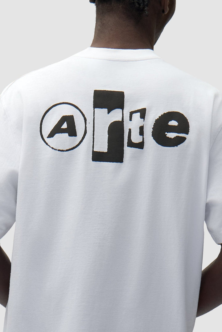 ARTE - T-shirt Collage dos Blanc - Lothaire