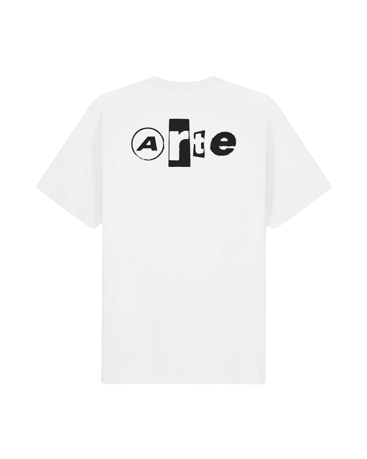 ARTE - T-shirt Collage dos Blanc - Lothaire