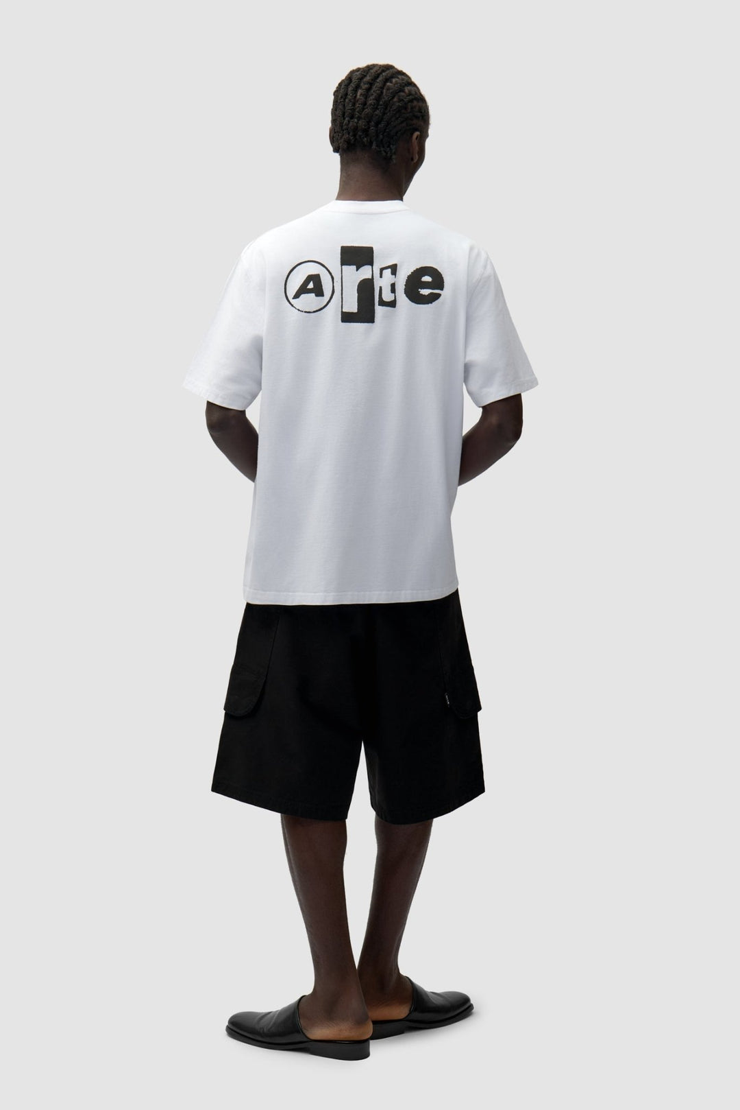 ARTE - T-shirt Collage dos Blanc - Lothaire