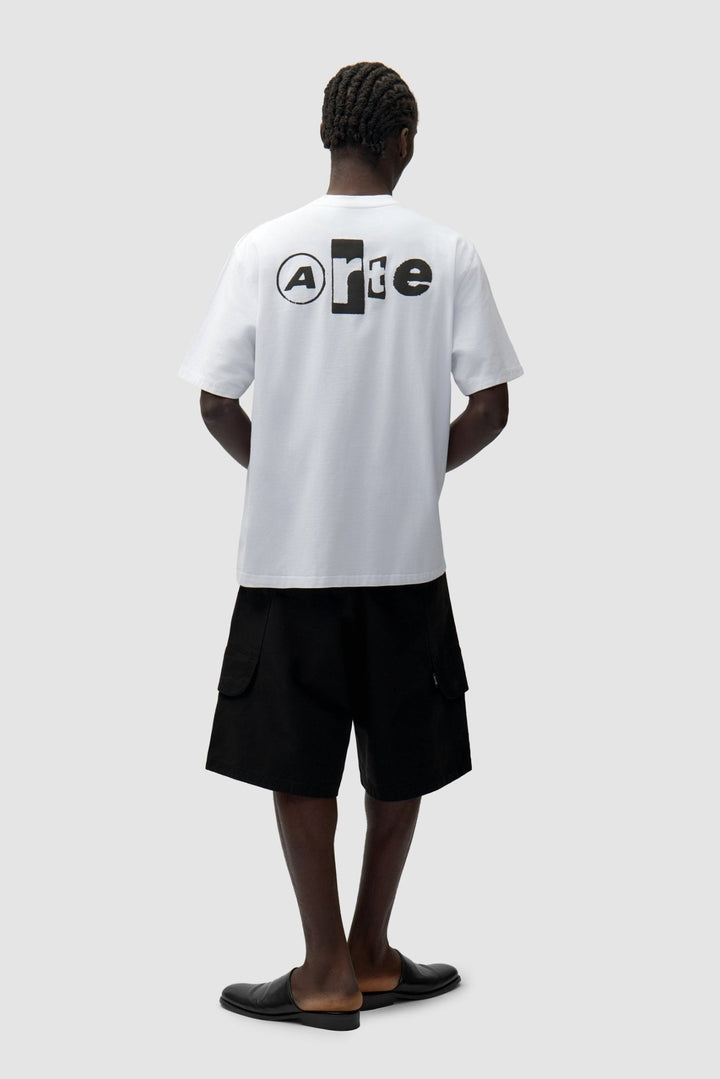 ARTE - T-shirt Collage dos Blanc - Lothaire