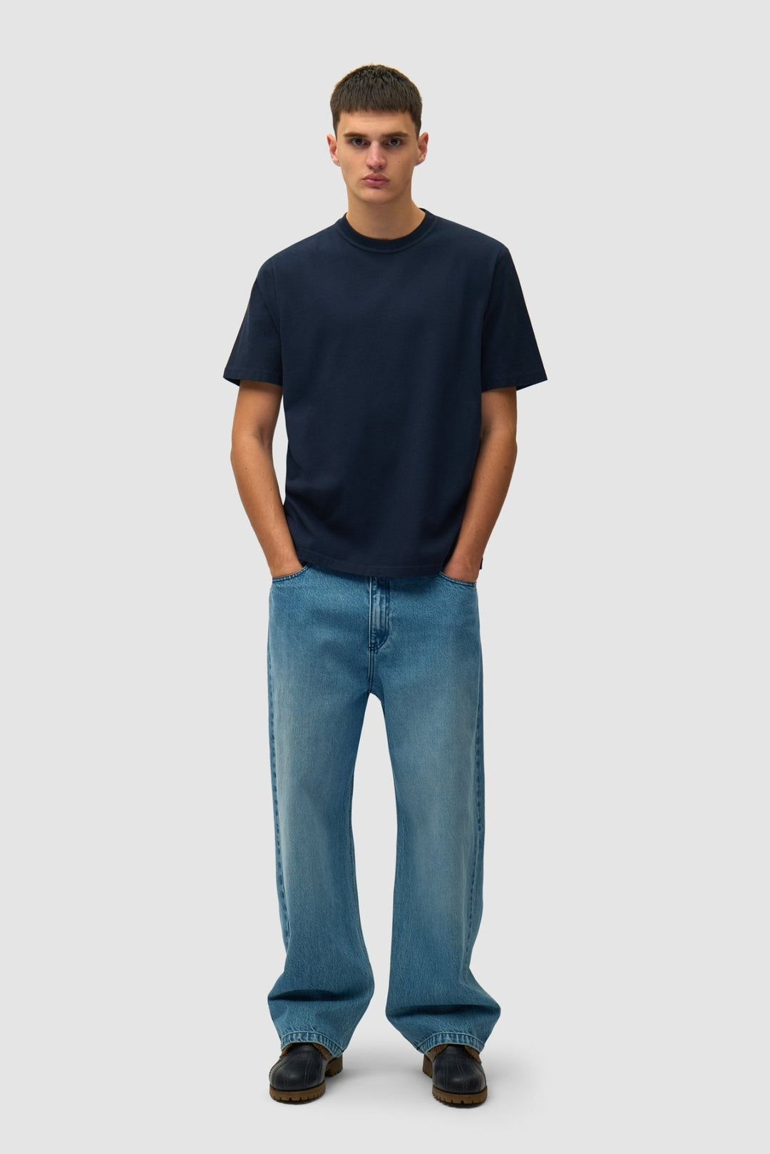 ARTE - T-shirt Collage dos Bleu marine - Lothaire