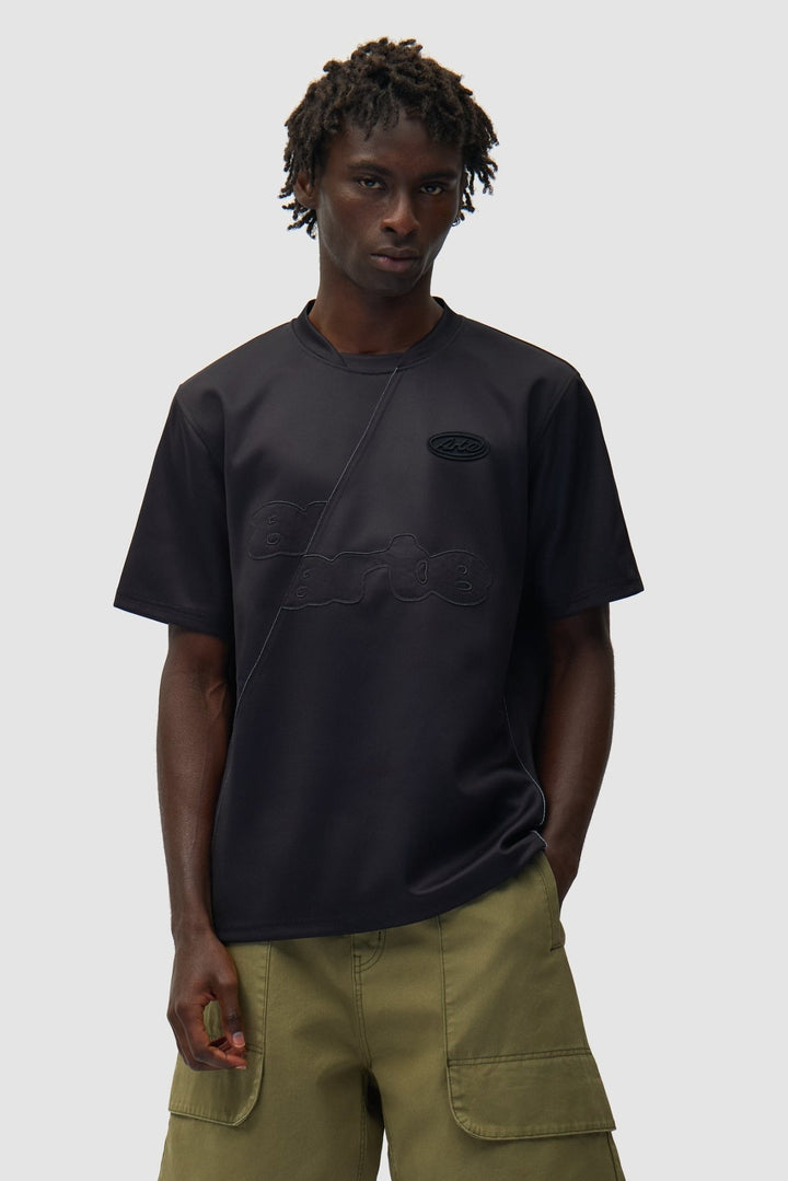 ARTE - T-shirt football technique en nylon Noir - Lothaire