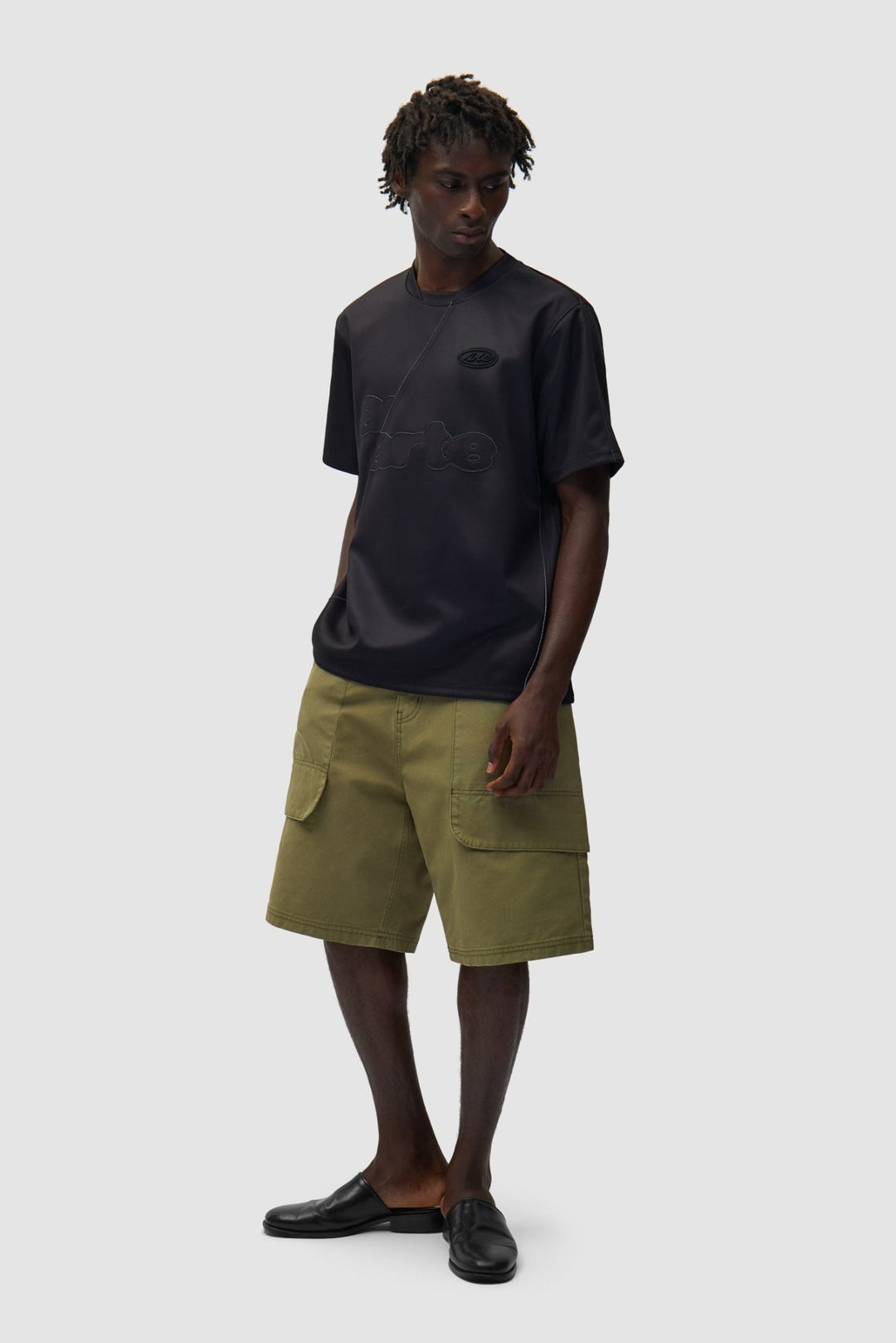 ARTE - T-shirt football technique en nylon Noir - Lothaire