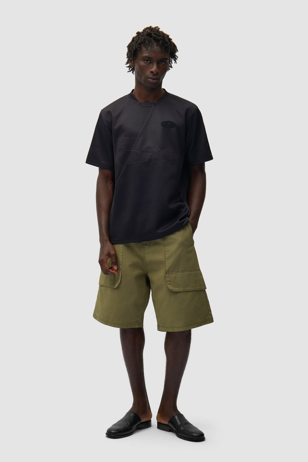 ARTE - T-shirt football technique en nylon Noir - Lothaire