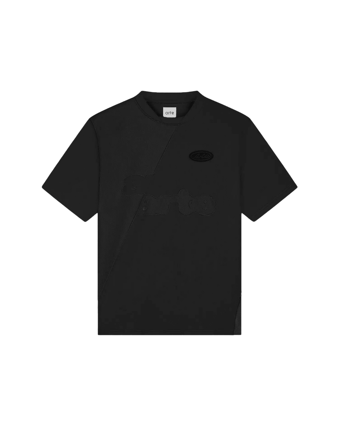 ARTE - T-shirt football technique en nylon Noir - Lothaire