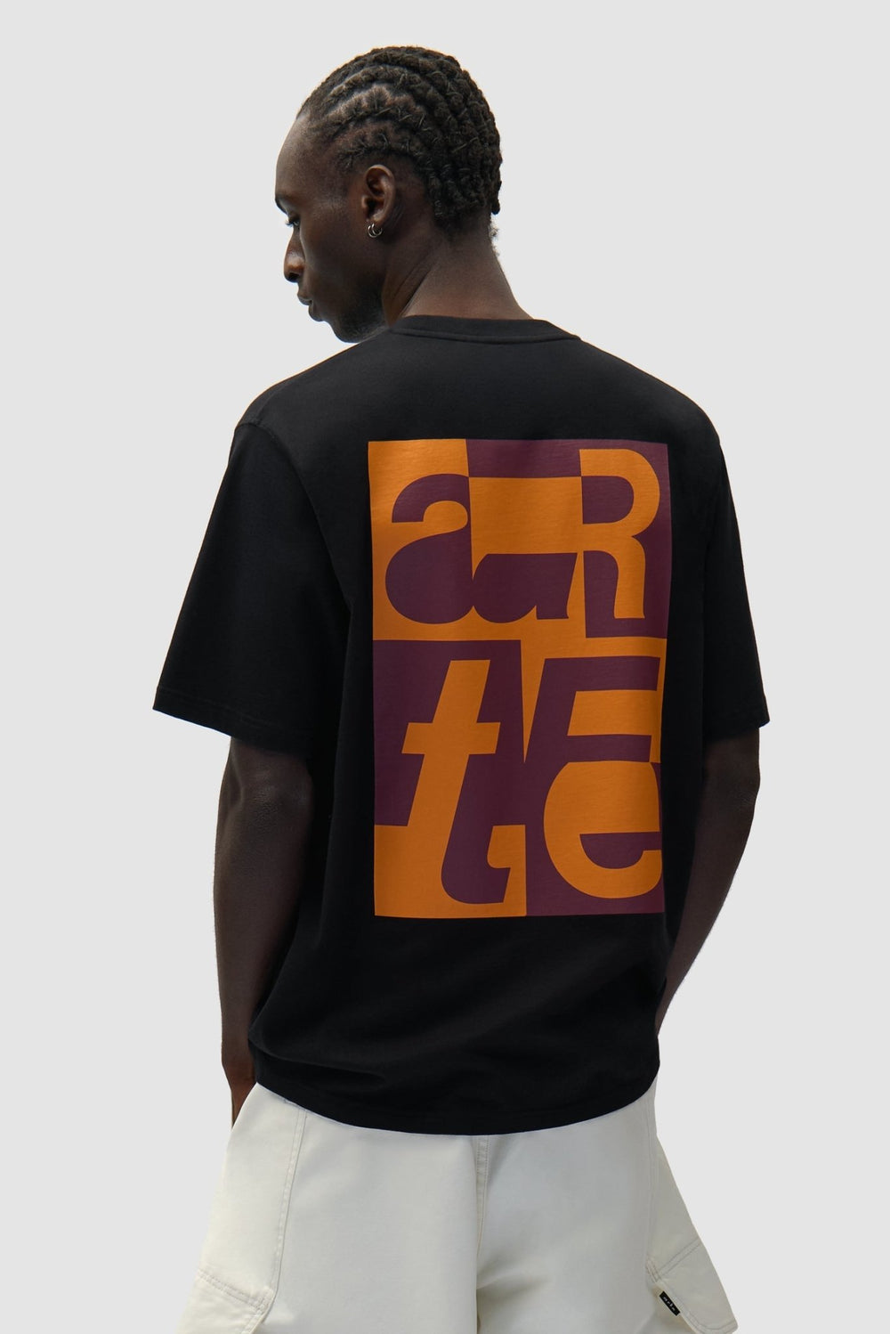 ARTE - T-shirt graphique au dos Noir - Lothaire