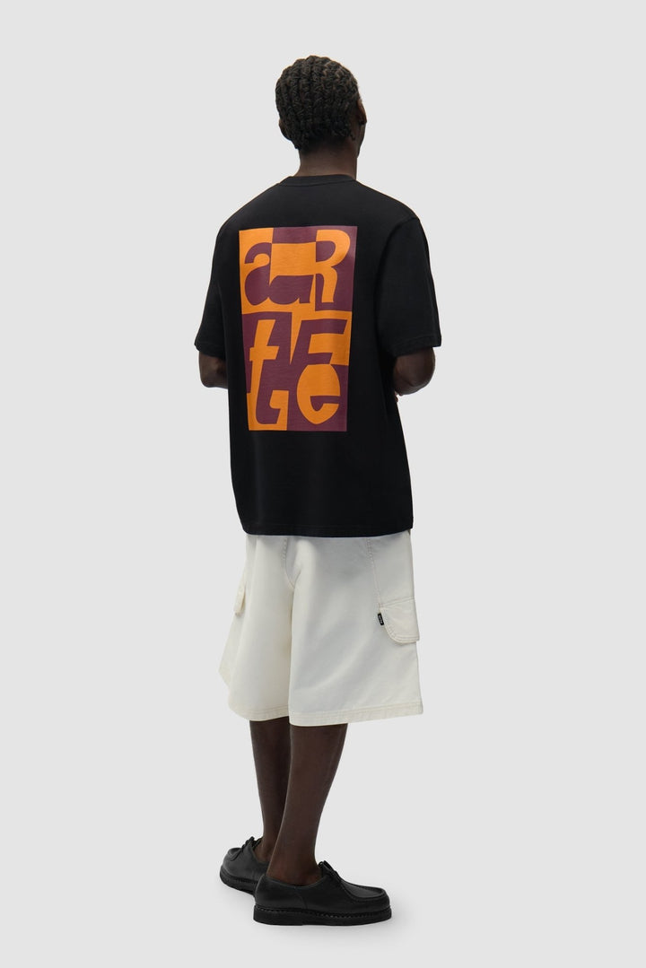 ARTE - T-shirt graphique au dos Noir - Lothaire