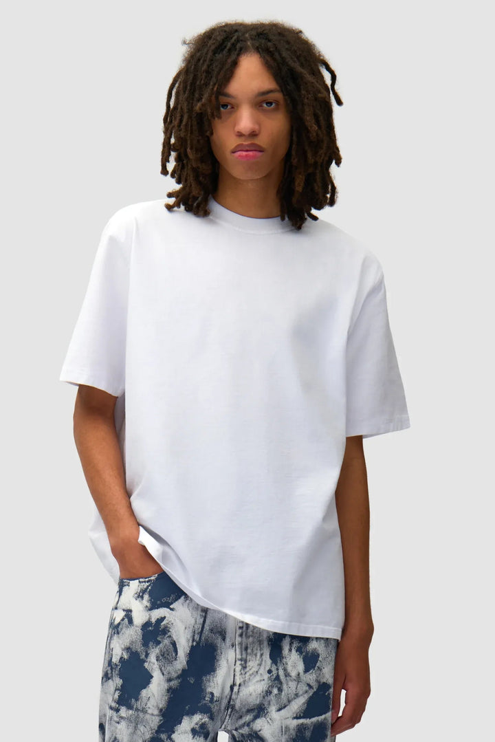 ARTE - T-shirt imprimé blocs Blanc - Lothaire