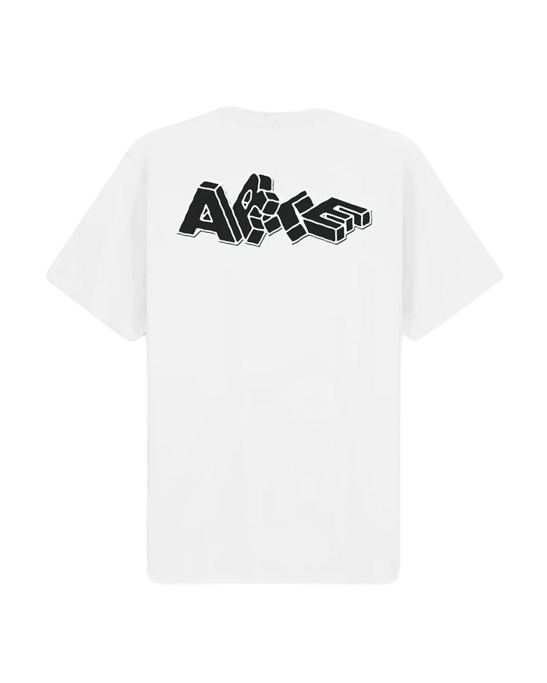 ARTE - T-shirt imprimé blocs Blanc - Lothaire