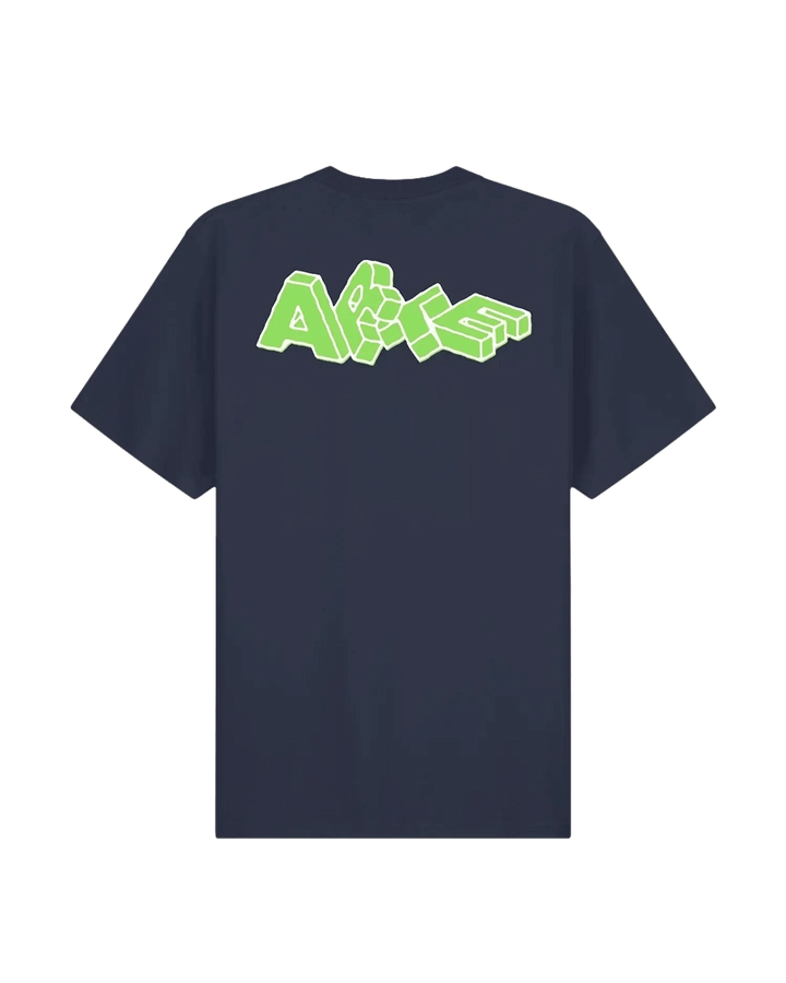 ARTE - T-shirt imprimé blocs Marine - Lothaire