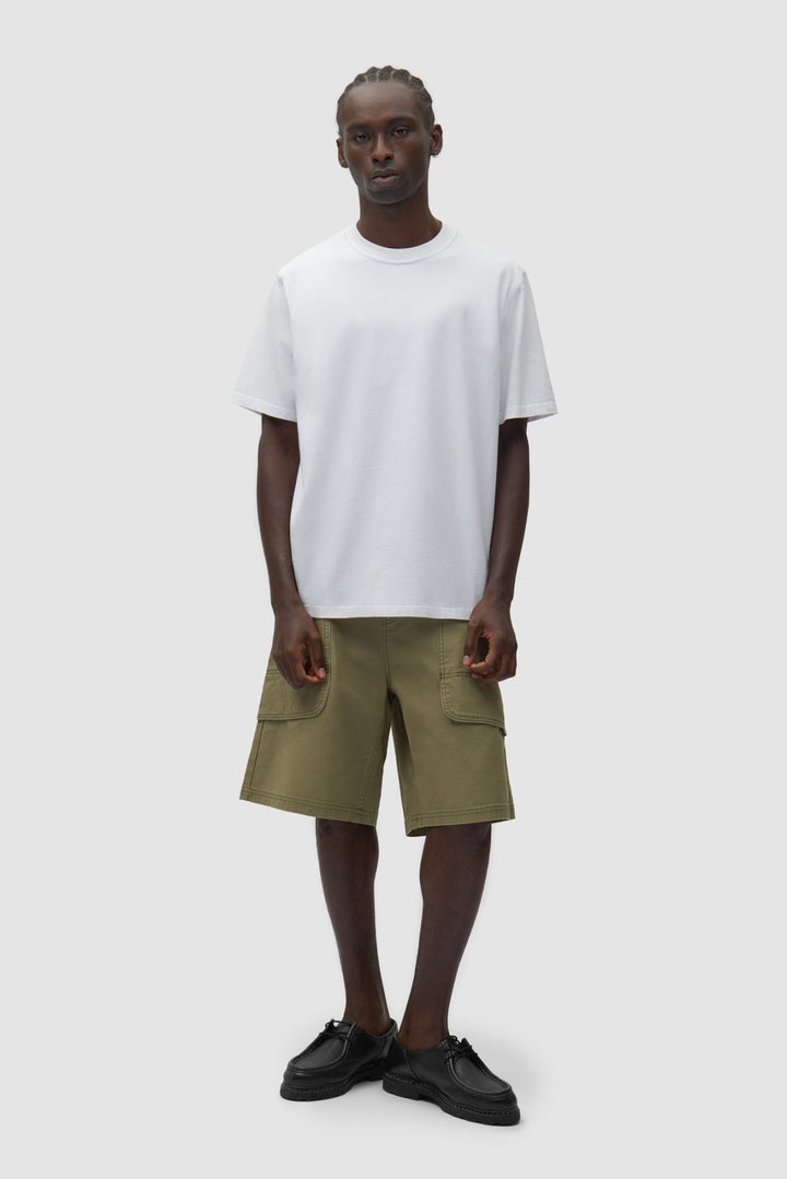 ARTE - T-shirt imprimé délavé au dos Blanc - Lothaire