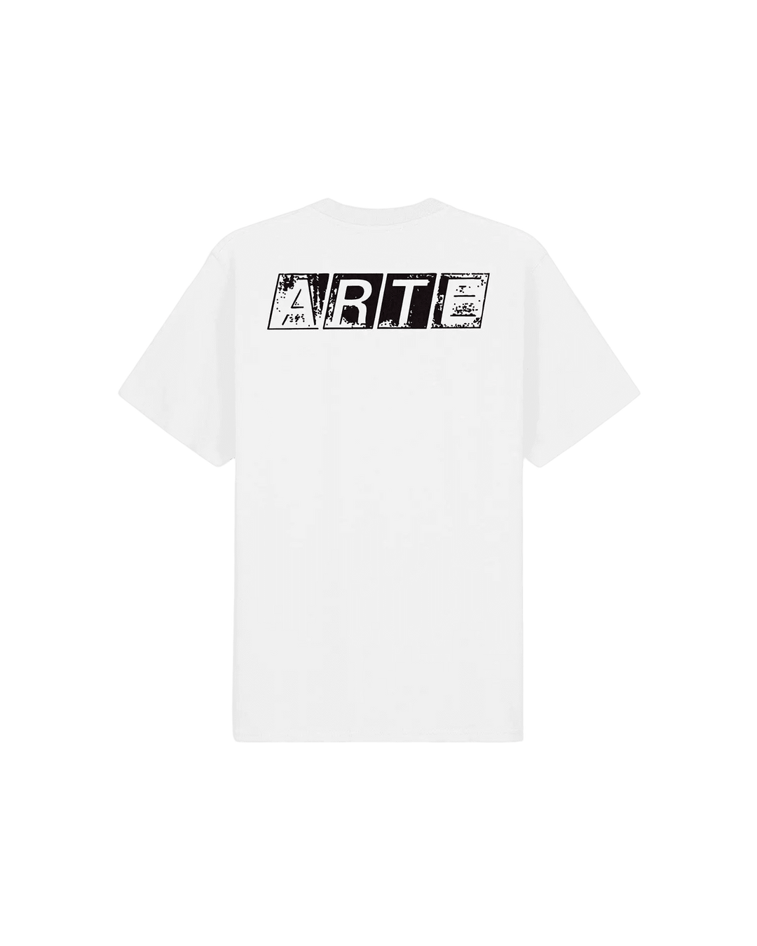 ARTE - T-shirt imprimé délavé au dos Blanc - Lothaire